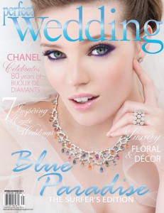 Perfect Wedding Magazine -  Winter 2013 cover