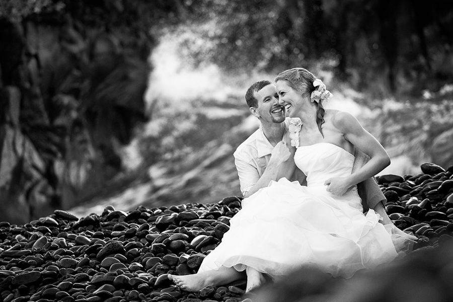 Post swim :: Hawaii Wedding Photography by infusedstudios.ca