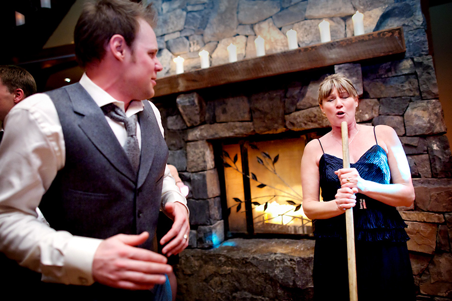 Wedding Games :: Canmore Wedding Photography