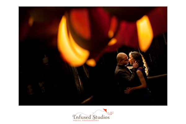 Edmonton wedding photographers :: indoor engagement