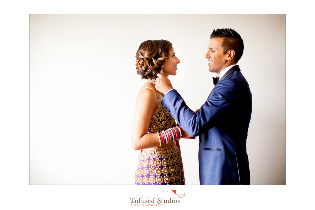 Edmonton wedding photographers :: bride and groom before reception